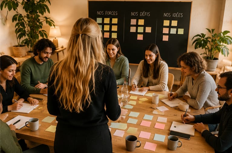 Ateliers entreprises intelligence collective et cohésion équipe Juliette Hamel